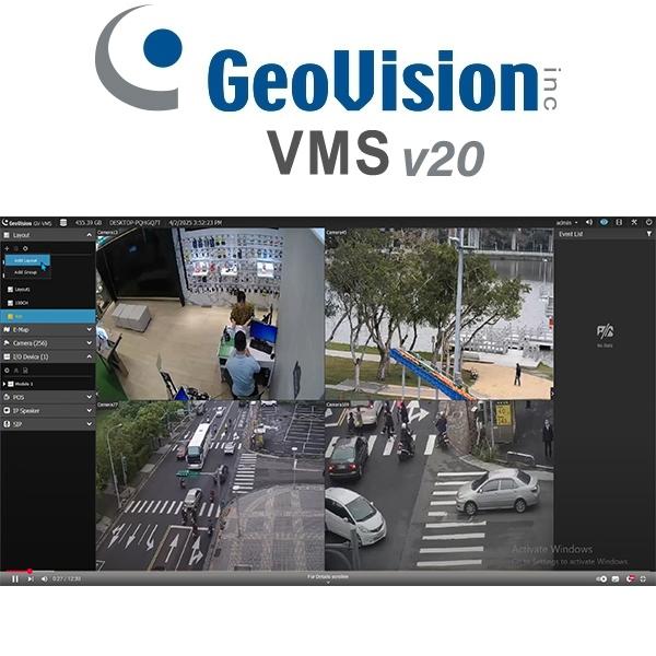 GeoVision Software (VMS 20)