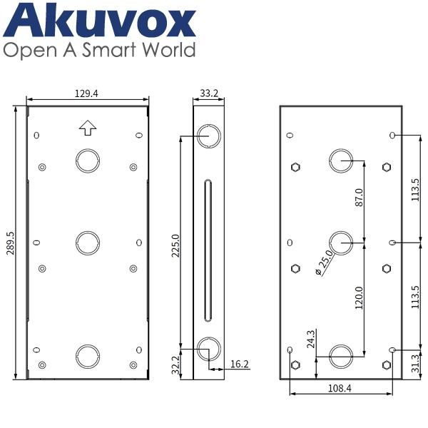 AV-S538 IN WALL BOX
