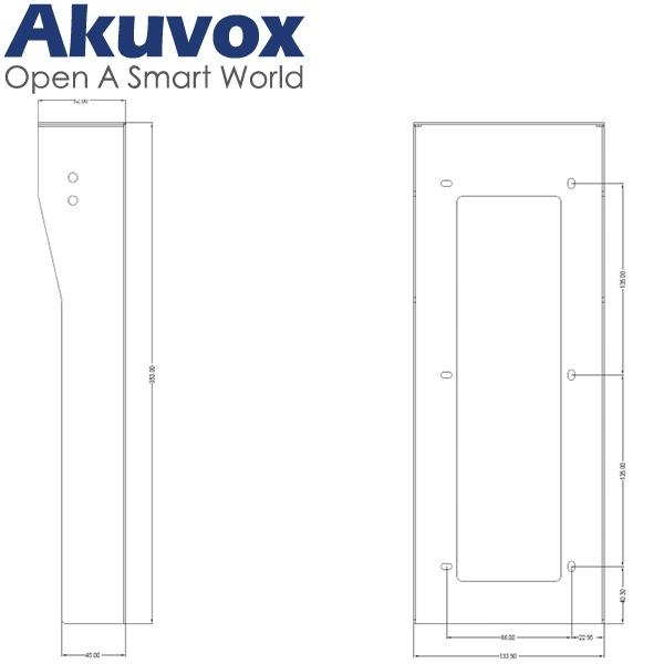 AV-X915 ON-WALL RAIN COV.