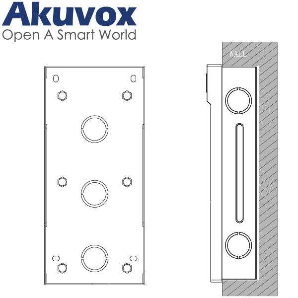 AV-S535 INST.-KIT IN WALL