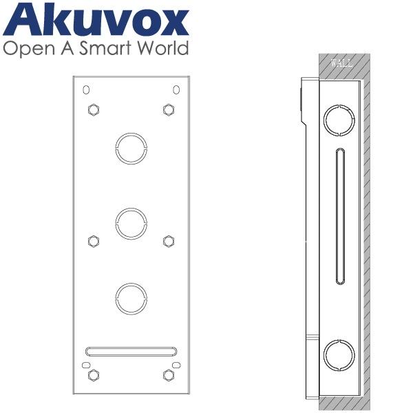 AV-S535 KIT IN WALL EXP.