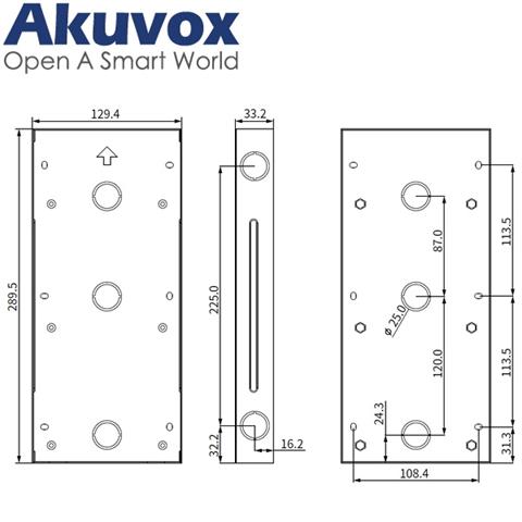 AV-S538 IN WALL BOX